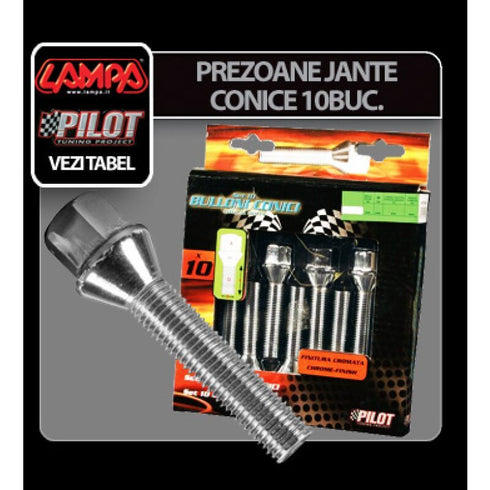 Prezoane jante conice 10buc - TC2